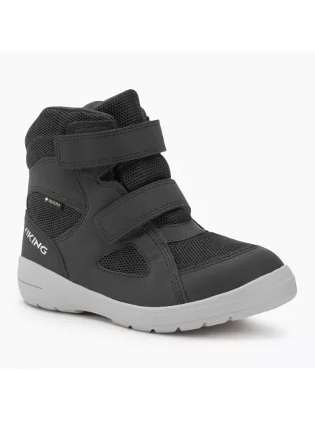 Śniegowce dziecięce Viking Fun Warm GTX 2V black czarne