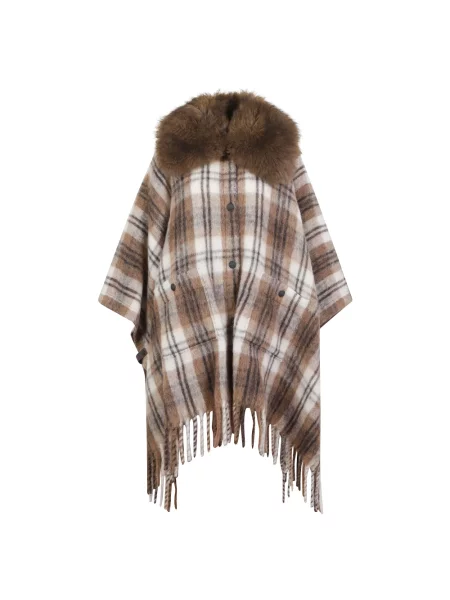 Sweter Moncler wełniany beżowy