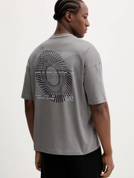 Emporio Armani t-shirt szara