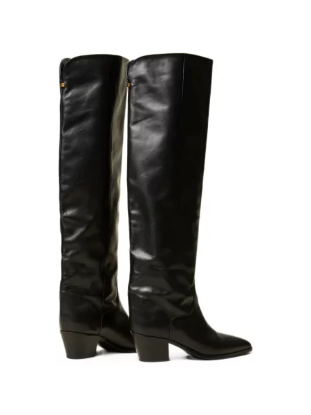 Cizme Twinset din piele negru