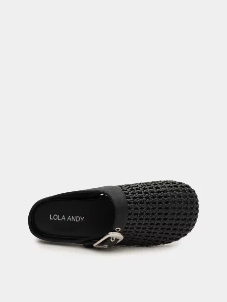 Сабо Lola Andy черные