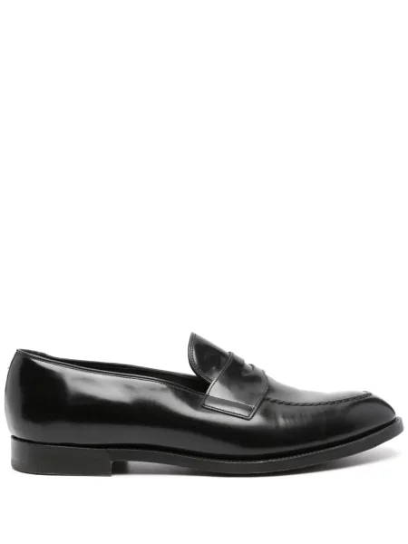 Pantofi loafer Fursac din piele negru