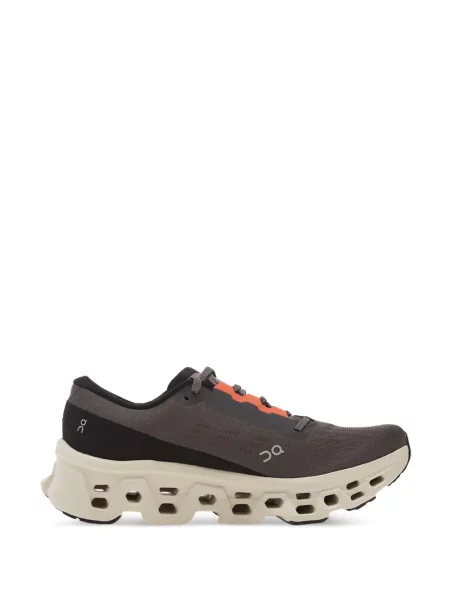 Sneakerși On cu șireturi din dantelă gri