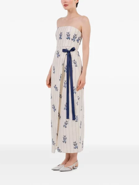 Rochie maxi Agua By Agua Bendita alb