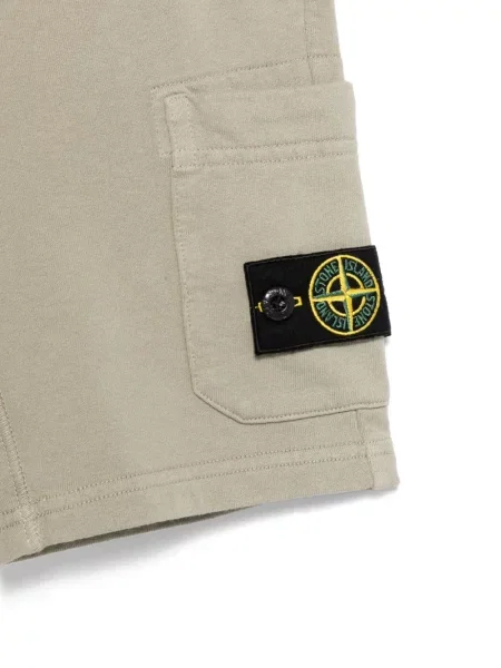 Szorty dziecięce Stone Island zielone