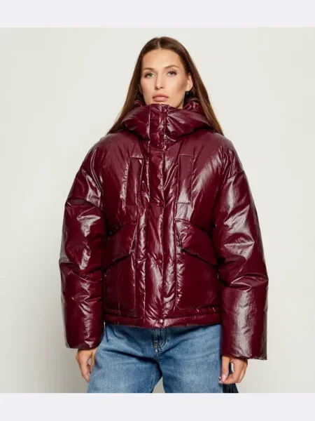 Patrizia Pepe Geacă cu bretele | Oversize fit bordo