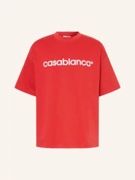 Casablanca Koszulka Oversize rot biała