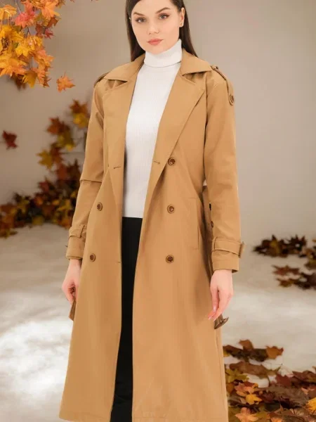 Trenčkot Dewberry brez pet