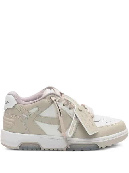 Bőr business sneaker Off-white fehér