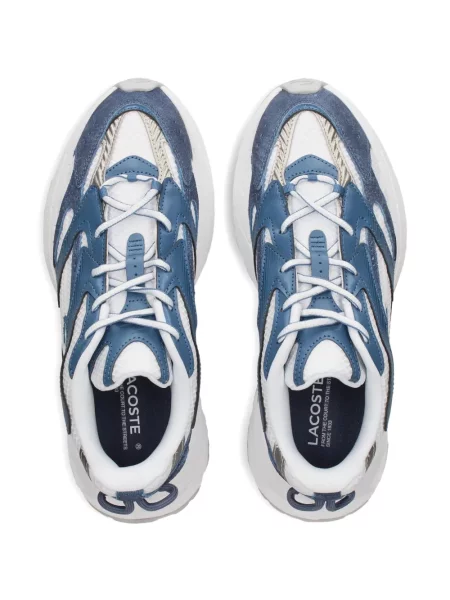 Elimina sneakerși Lacoste alb