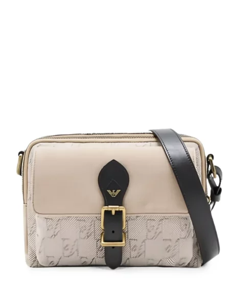 Geantă crossbody Emporio Armani cu imagine cu cataramă