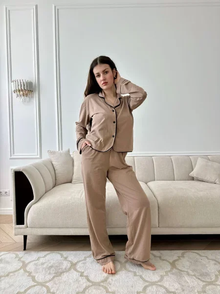 Пижама Cosy бежевая