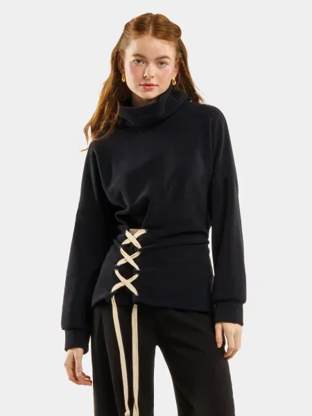 Водолазка КОБЗАРТ фліс чорний