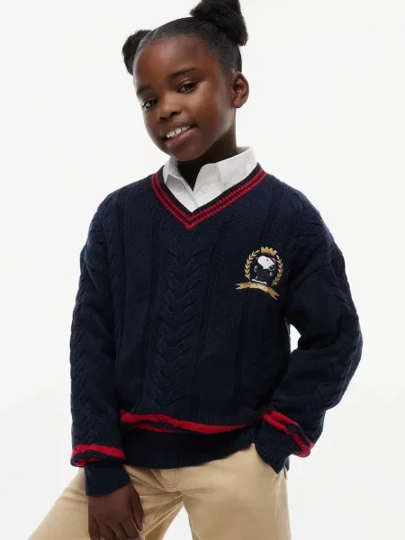 Tommy Hilfiger пуловер за деца от x Peanuts