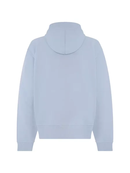 Fleece hoodie Stone Island με κουκούλα πέτρες μπλε