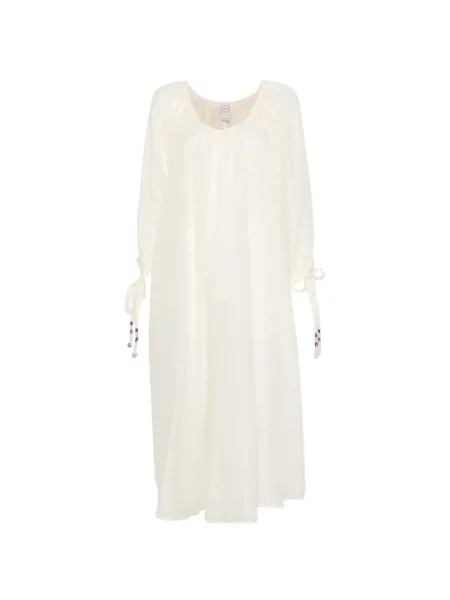 Rochie maxi 120% Lino cu legături