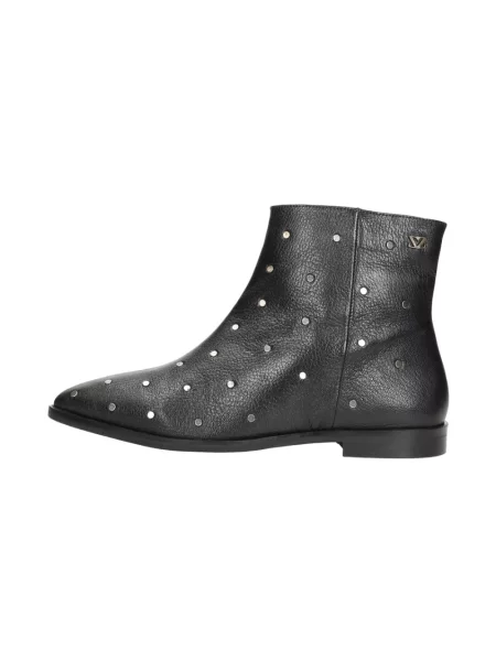 Buty do kostki Lazamani skórzane czarne