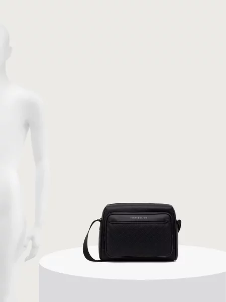 Tommy Hilfiger чанта мъжка от имитация на кожа черно