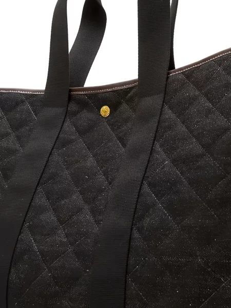 Τσάντα Rue De Verneuil καπιτονέ μαύρο