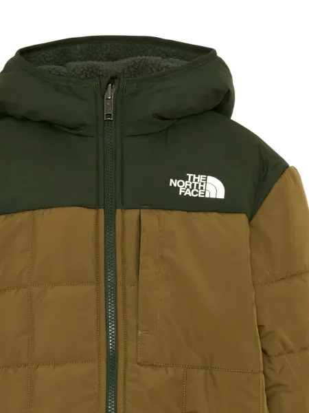 Kurtka dziecięca The North Face brązowa