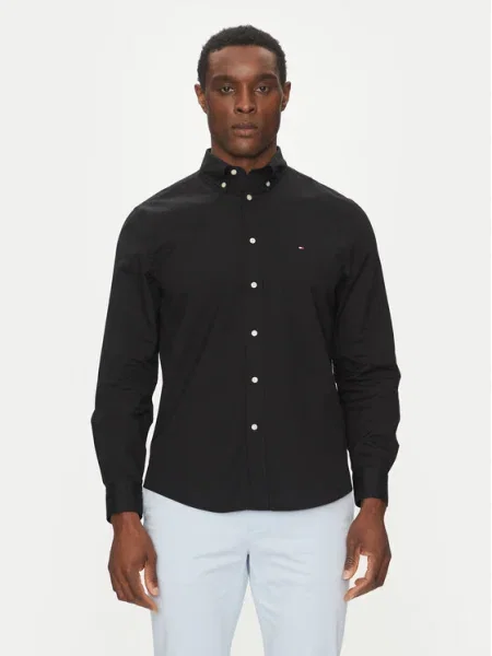 TOMMY HILFIGER Cămașă negru
