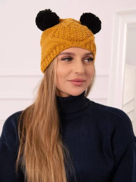 Șapcă Kesi din fleece negru