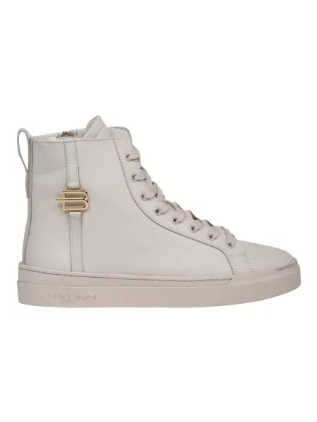 Sneakersy Baldinini skórzane beżowe