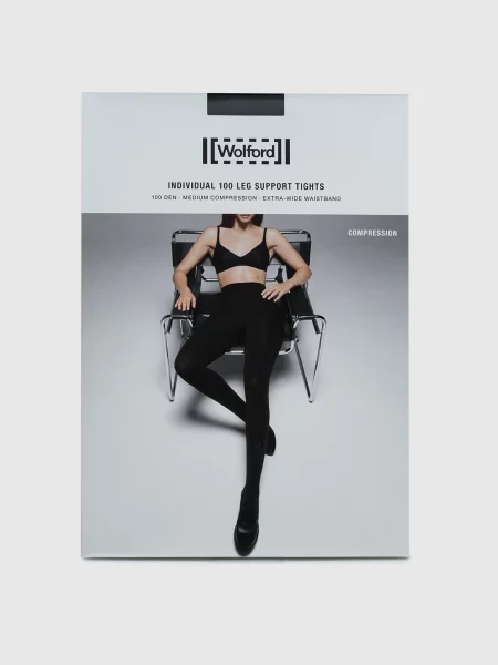 Колготи Individual Den Wolford чорні