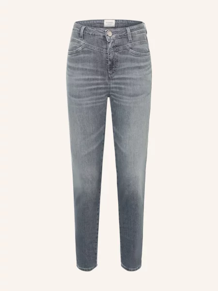 Closed Skinny Džíny Skinny Pusher mgy mid grey šedé