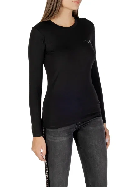 Tricou mânecă lungă Armani Exchange negru