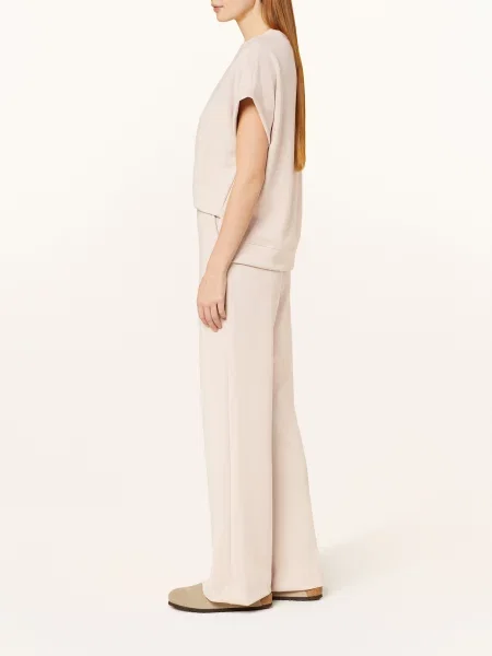 Darling Harbour Spodnie Dresowe beige beżowy