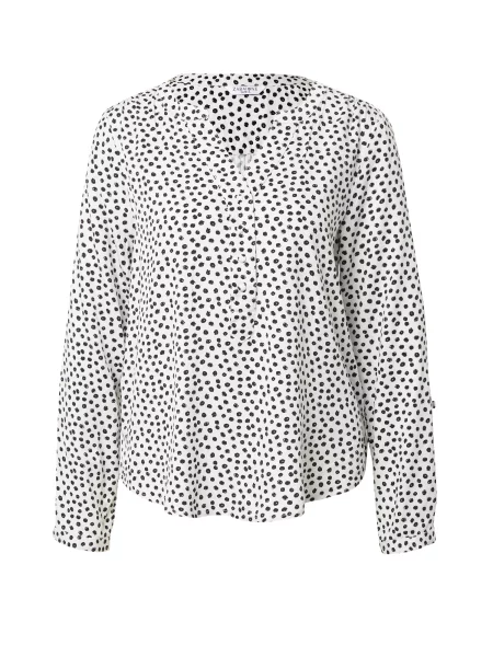 ZABAIONE Bluză Annabelle negru alb