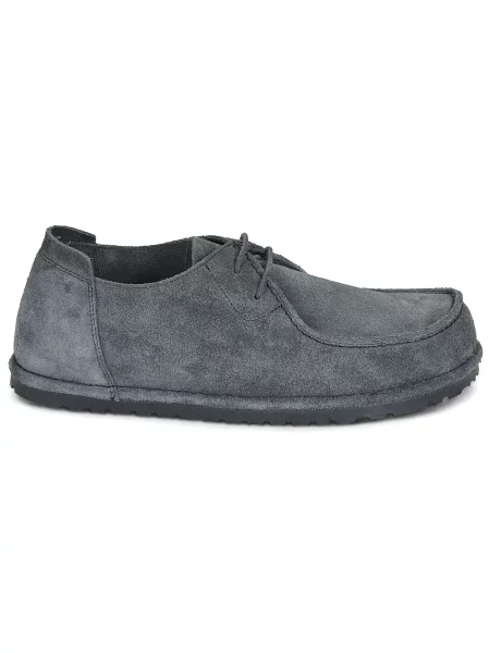 Pantofi Birkenstock din dantelă gri