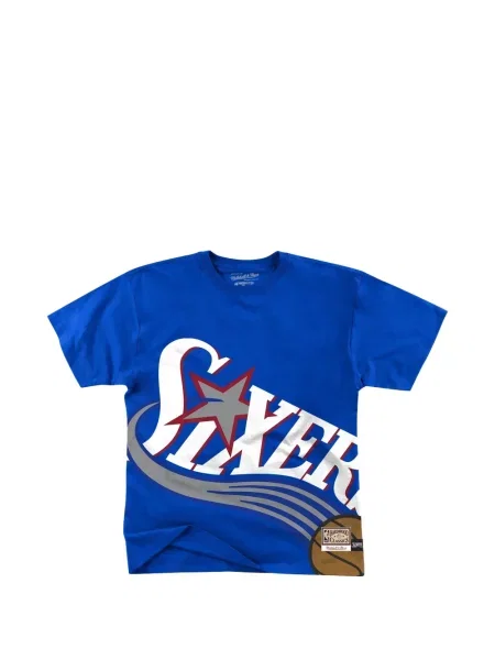 Scurt tricou Mitchell & Ness albastru