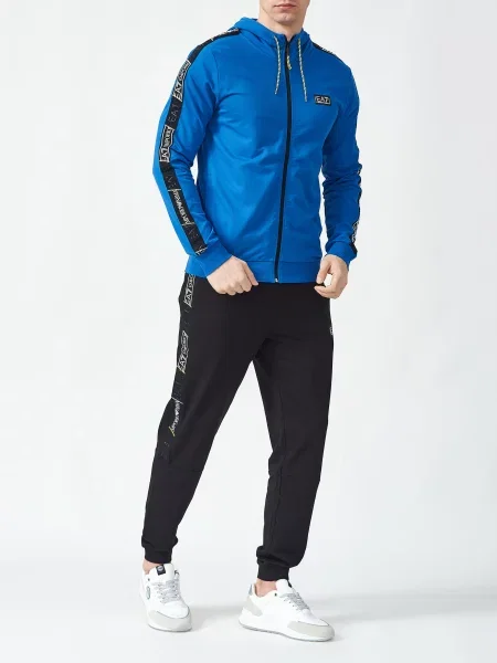 Спортивна кофта Ea7 Emporio Armani синя