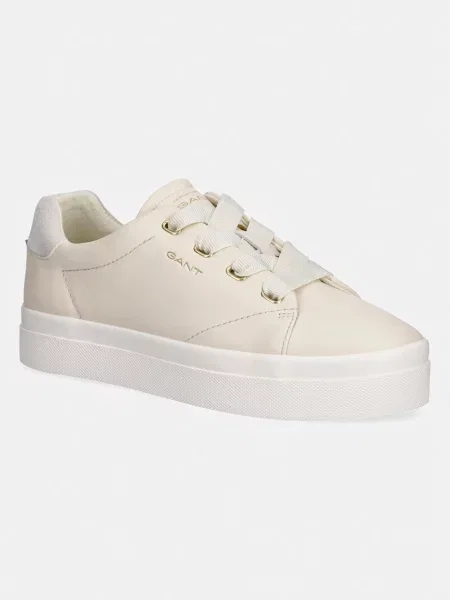 Gant Avona sneakers pentru femei din piele bej