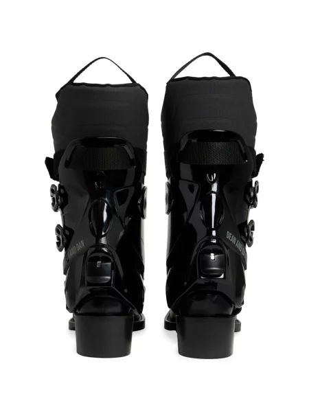 Botine Dsquared2 cu cataramă negru