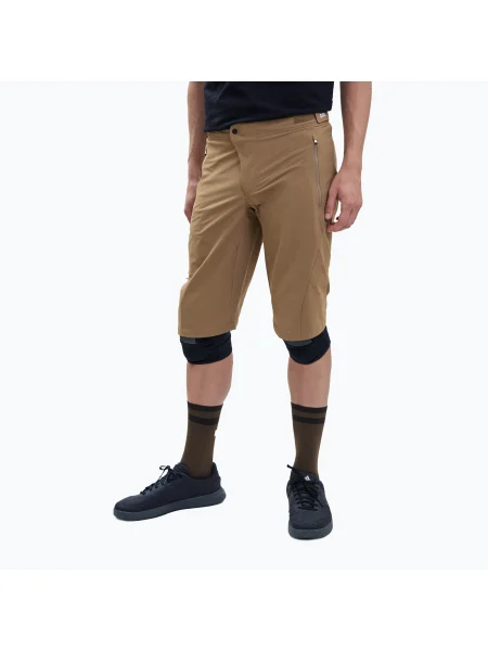 Pantaloni scurți de ciclism pentru bărbați POC Essential Enduro jasper brown maro