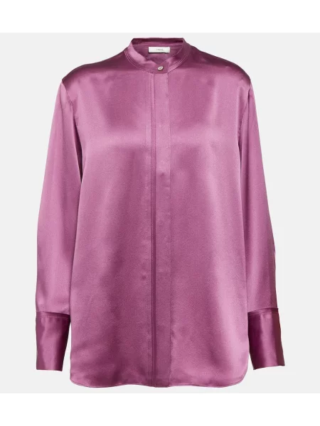Bluză Vince de mătase violet
