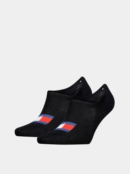 Tommy Hilfiger Набір шкарпеток Унісекс Бавовна/поліамід чорний