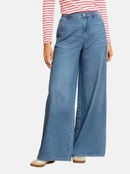 Love & roses Jeans denim albastru