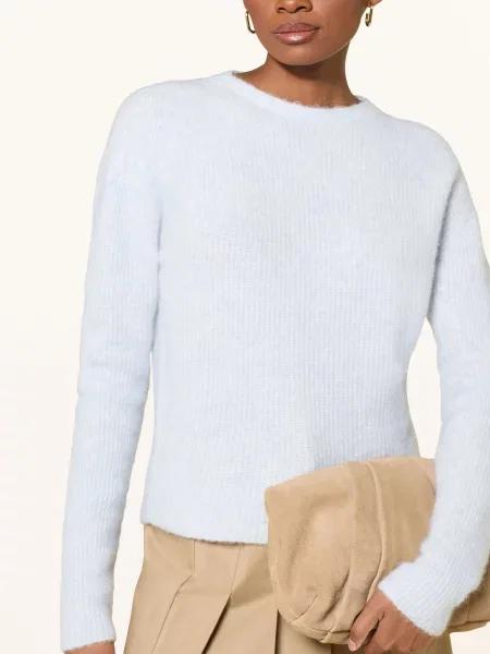 Darling Harbour Sweter Z Alpaki blau niebieski