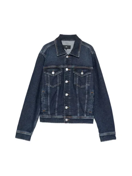 Kurtka 7 For All Mankind niebieska