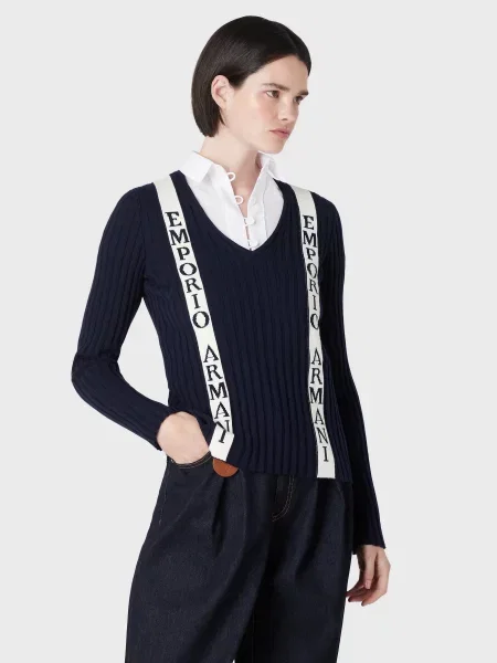 Свитер Emporio Armani синий