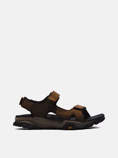 Шкіряні Сандалії Timberland Lincoln Peak коричневий