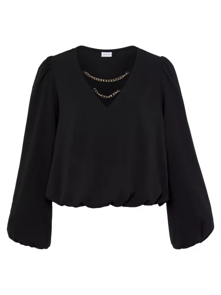 LASCANA Bluză negru