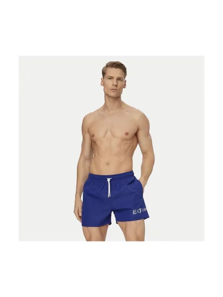Šortky Emporio Armani modrá