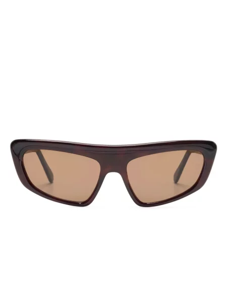 Okulary przeciwsłoneczne Gloria Coelho z nadrukiem czarne