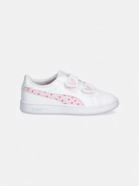 Sneakersy Puma Puma Smash Hearty V PS 01 biela
