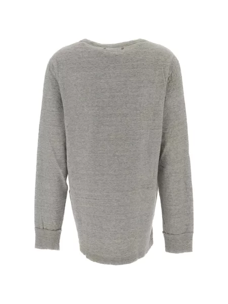 Lung tricou Golden Goose gri